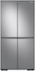 Samsung - 29 cu. ft. Flex French Door Smart Refrigerator with Dual Ice Maker - Stainless Steel-Front_Standard 