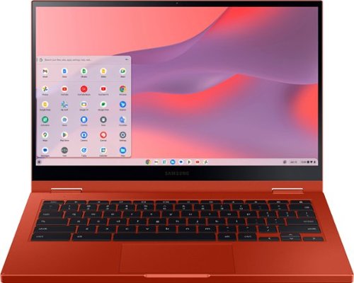  Samsung - Galaxy Chromebook 2 - 13.3&quot; QLED Touch Screen - Intel Core i3 - 8GB Memory - 128GB eMMC - Fiesta Red