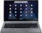 Samsung - Galaxy Chromebook 2 - 13.3" QLED Touch-Screen - Intel® Core™ i3 - 8GB Memory - 128GB eMMC - Mercury Gray-Front_Standard