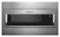 KitchenAid - 1.1 Cu. Ft. Built-In Low Profile Microwave with Standard Trim Kit - Stainless Steel-Front_Standard