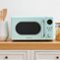 Insignia™ - 0.7 Cu. Ft. Retro Compact Microwave - Mint-Alt_View_Standard_16 
