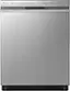 Front. LG - 24" Front Control Built-In Stainless Steel Tub Dishwasher with 3rd Rack, Quadwash, and 48dba - PrintProof Stainless steel.