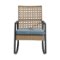 Walker Edison - Modern Wicker Deep Seated Rocking Chair - Beige Blue-Front_Standard