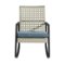 Walker Edison - Modern Wicker Deep Seated Rocking Chair - Grey Blue-Front_Standard