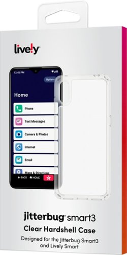 Lively® Lively - Hard Shell Case for Jitterbug Smart3 - Clear GLOBAL SHIPPING