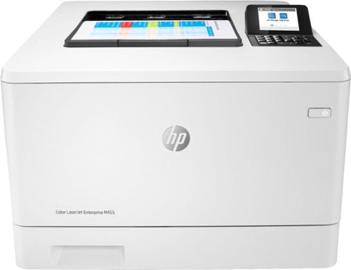 HP - LaserJet Enterprise M455dn Color Laser Printer - White