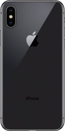 Apple Geek Squad Certified Refurbished iPhone X 64GB Space