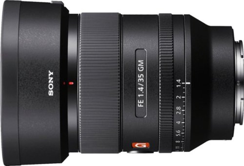 Sony Alpha FE 35mm F1.4 GM Full Frame Large Aperture Wide Angle G Master E mount Lens - Black BUY ONLINE
