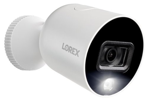 Lorex - Smart Indoor/Outdoor 1080p Add-On Wi-Fi Camera-Front_Standard 