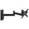 Mount-It! - Full Motion Display Wall Mount up to 30" - Black-Front_Standard