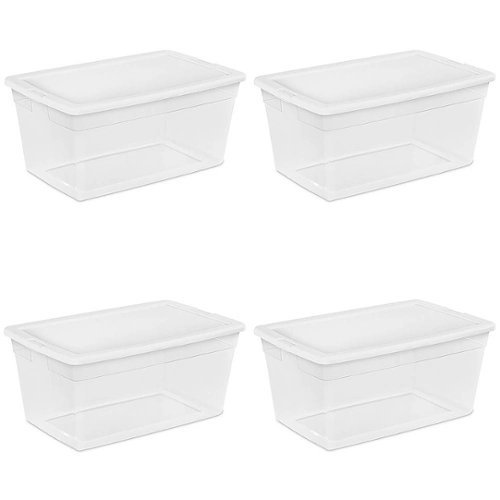 Sterilite - Storage Box (4 Pack)-Front_Standard 