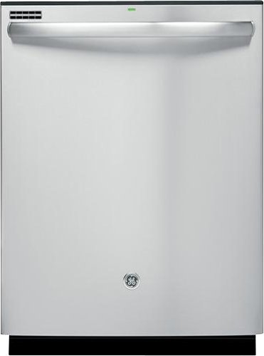 GE - 24&quot; Top Control Tall Tub Built-In Dishwasher - Stainless steel