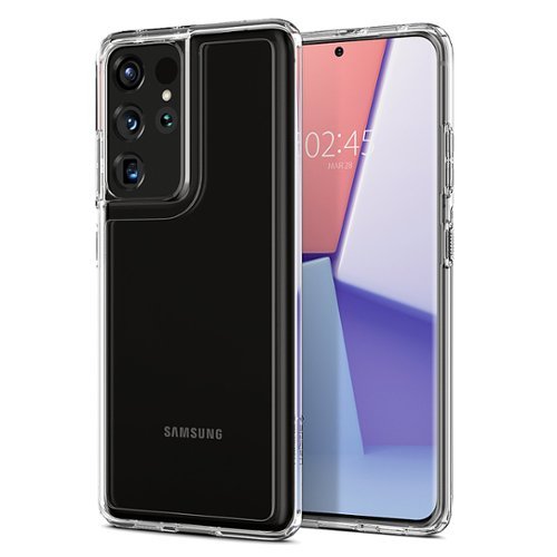 Spigen - Crystal Hybrid for Samsung Galaxy S21 Ultra - Clear