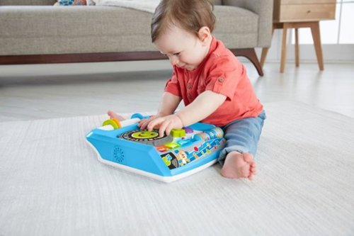 Fisher-Price Laugh & Learn Remix Record Player - Blue WORLDWIDE DELIVERY