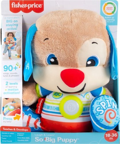 Fisher-Price - Laugh & Learn So Big Puppy - Blue