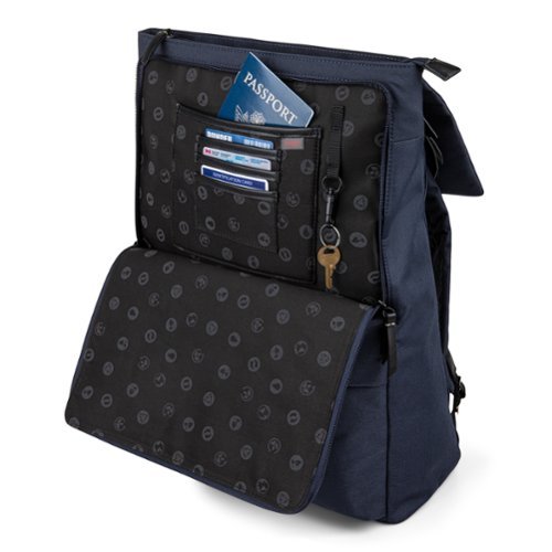 Bugatti Reborn Backpack - Navy GLOBAL SHIPPING