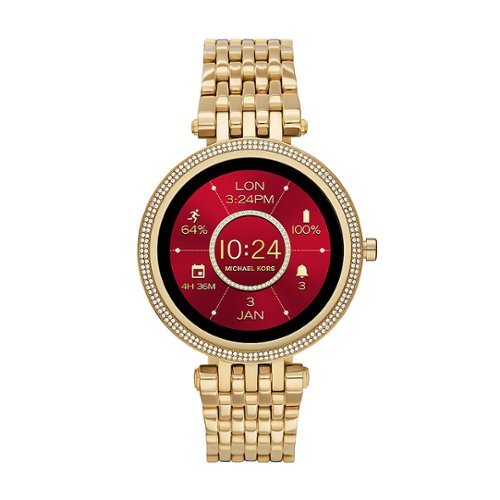 Michael Kors Darci Gen 5E Smartwatch 43mm - Gold-Tone Stainless Steel HOW TO BUY