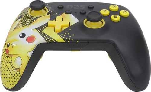 PowerA Enhanced Wireless Controller for Nintendo Switch - Pikachu 025 WORLDWIDE DELIVERY