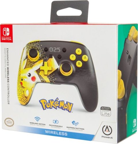 PowerA Enhanced Wireless Controller for Nintendo Switch - Pikachu 025 BUY IN SINGAPORE