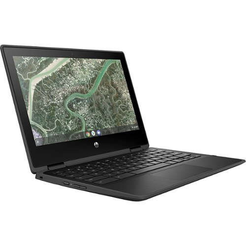 HP - Chromebook x360 11MK G3 EE 11.6" Touch-Screen Chromebook - ARM Cortex A73 - 4 GB Memory - 32 GB eMMC - Black