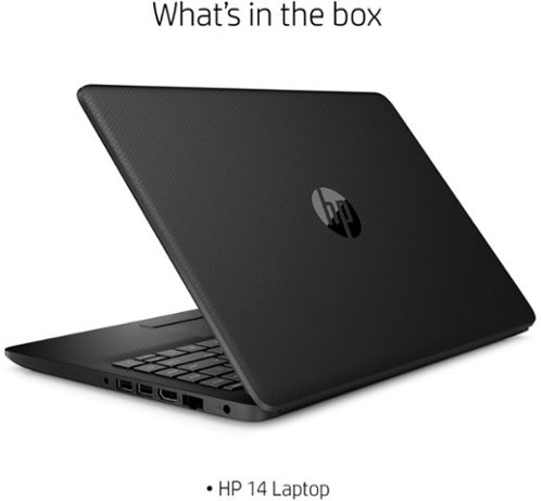HP 14 Laptop - AMD Athlon - 4GB Memory - 128GB SSD - Jet Black BUY IN EUROPE