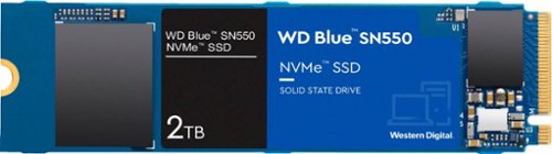 WD - Blue SN550 2TB PCIe Gen 3 x4 NVMe Internal Solid State Drive with 3D NAND Technology