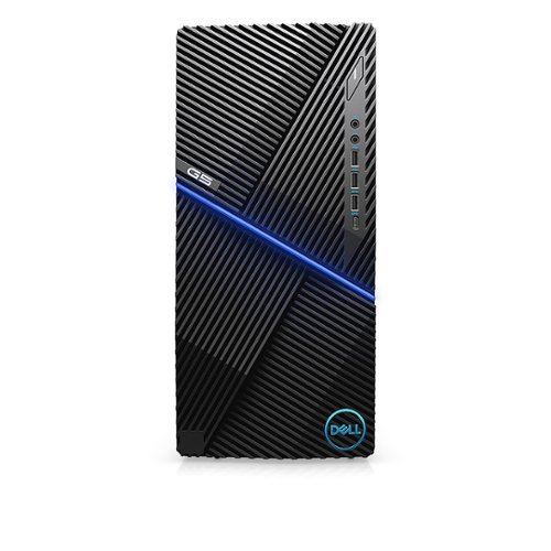 Dell - G5 5000 Gaming Desktop-Intel i7 - 16GB RAM - NVIDIA® GeForce® GTX 1660 SUPER - 512GB SSD - Abyss Black-Front_Standard 
