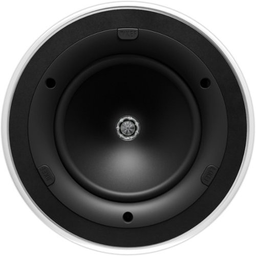 KEF - Ci200MR UNI-Q 8" Round In-Ceiling Speaker  Pair - Black