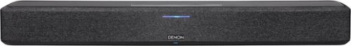 Denon - Home Sound Bar 550 with 3D Audio, Dolby Atmos & DTS:X, Built-in HEOS & Alexa - Black