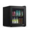NewAir - 60 Can Freestanding Beverage Cooler with 5 Temperature Settings and Adjustable Shelves - Onyx Black-Front_Standard