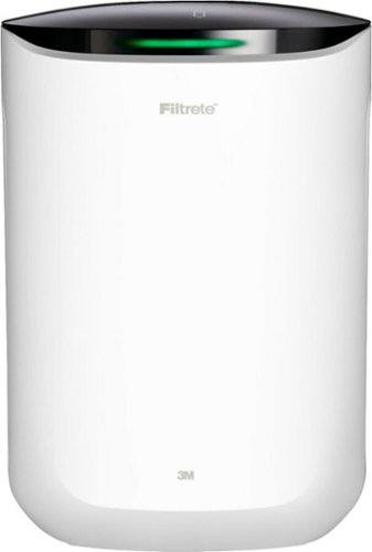 Filtrete - 150 Sq. Ft. Smart Air Purifier for Medium Rooms - White