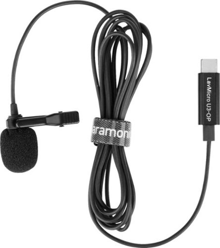 Saramonic - Clip-On Omnidirectional Lavalier Microphone designed for DJI Osmo Pocket & DJI Pocket 2 (LavMicro U3-OP)