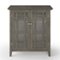 Simpli Home - Bedford SOLID WOOD 39 inch Wide Transitional Medium Storage Cabinet - Farmhouse Grey-Front_Standard