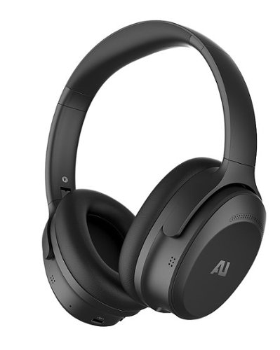 Ausounds - AU-XT True Wireless Noise Cancelling Over-Ear Headphones - Black
