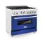 ZLINE - 4.6 cu. ft. Freestanding Gas Range - Stainless Steel-Front_Standard
