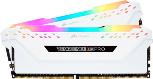 CORSAIR - VENGEANCE PRO 32GB (2PK x 16GB) 3200MHz DDR4 C16 DIMM Desktop Memory with RGB lighting