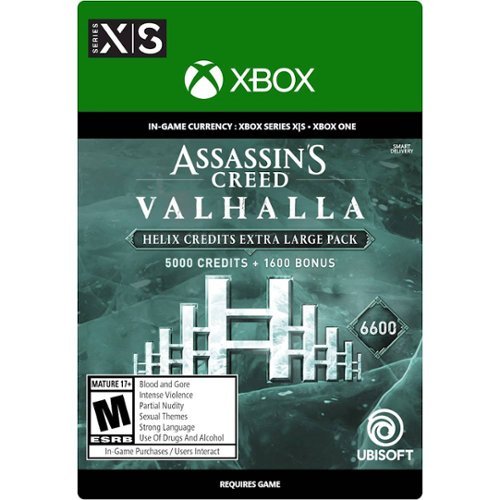 Assassin's Creed Valhalla Helix Credits Extra Large Pack 6,600 Credits - Xbox One, Xbox Series S, Xbox Series X [Digital]