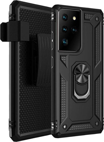 SaharaCase Military Kickstand Series Case for Samsung Galaxy S21 Ultra 5G - Black HOW TO BUY