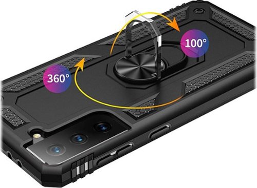 SaharaCase Military Kickstand Series Case for Samsung Galaxy S21+ 5G - Black BUY ONLINE
