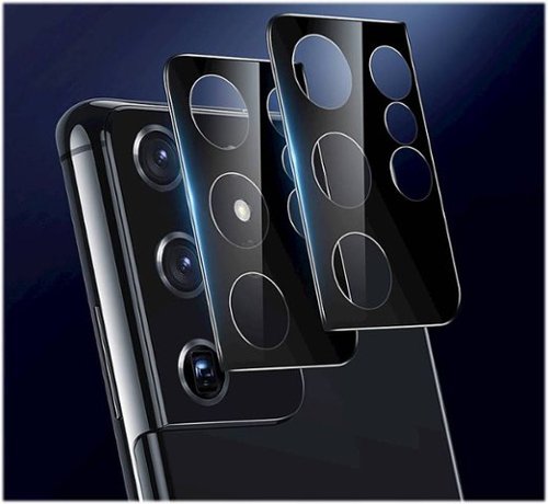 SaharaCase FlexiGlass Camera Lens Protector for Samsung Galaxy S21 Ultra 5G (2-Pack) - Black WORLDWIDE DELIVERY