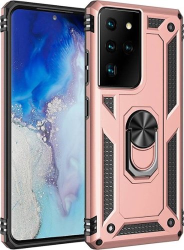 SaharaCase Military Kickstand Series Case for Samsung Galaxy S21 Ultra 5G - Rose Gold WORLDWIDE DELIVERY