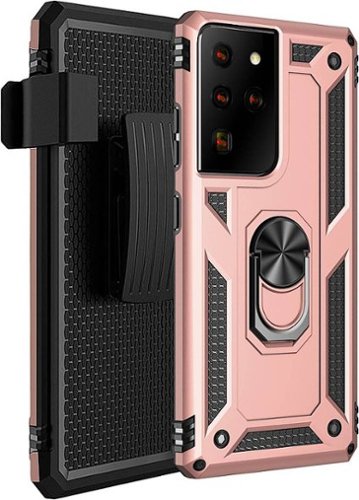 SaharaCase Military Kickstand Series Case for Samsung Galaxy S21 Ultra 5G - Rose Gold HOW TO BUY