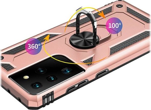 SaharaCase Military Kickstand Series Case for Samsung Galaxy S21 Ultra 5G - Rose Gold BUY IN AUSTRALIA