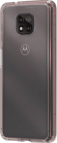 SaharaCase - Hard Shell Series Case for Motorola Moto G Power (2021) - Clear Rose Gold