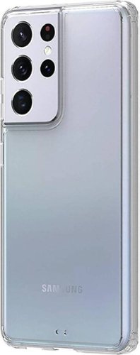 SaharaCase - Hard Shell Series Case for Samsung Galaxy S21 Ultra 5G - Clear-Left_Standard 