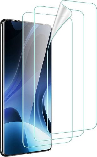 SaharaCase - ZeroDamage Flexon Film Screen Protector for Samsung Galaxy S21 Ultra 5G (3-Pack) - Clear