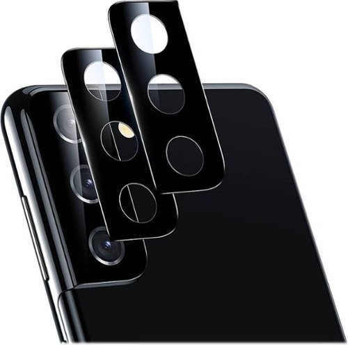 SaharaCase FlexiGlass Camera Lens Protector for Samsung Galaxy S21+ 5G (2-Pack) - Black WORLDWIDE DELIVERY