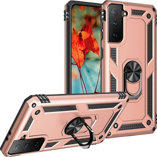 SaharaCase Military Kickstand Series Case for Samsung Galaxy S21 5G - Rose Gold SHOP ONLINE