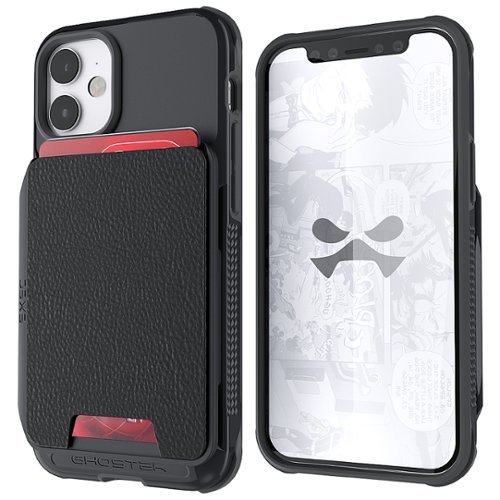 Ghostek Exec4 leather flip wallet case for iPhone 12 Mini (5.4). WORLDWIDE DELIVERY