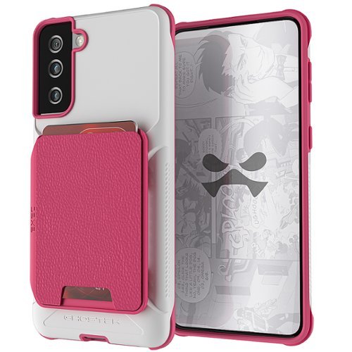 Ghostek Exec4 Leather Flip Wallet Case for the Galaxy S21 Plus. WORLDWIDE DELIVERY
